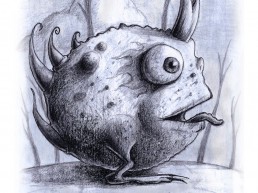 Roundus Cornu Toad Sketch