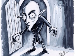 Halloween Beastie Nosferatu - by Trick Monkey / Andy Monks