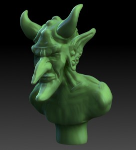 Demon King Zbrush Andy Monks