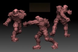 Slaughterball Slasher, Model by Andy Monks / Trick Monkey