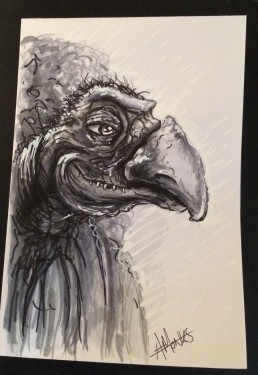 Dark Crystal Skeksis Fan Art